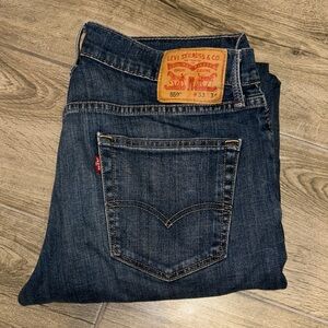 Levi's Relaxed Fit Dark Blue Jeans
